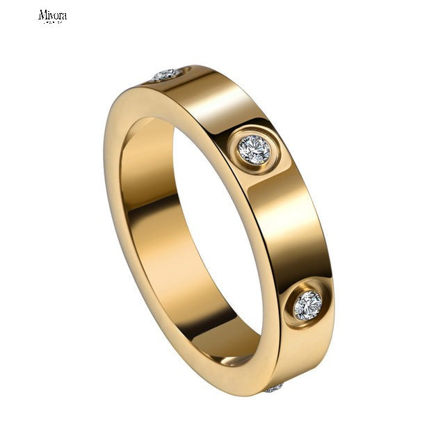 Mivora ETERNITY DELUXE RING | GOLD