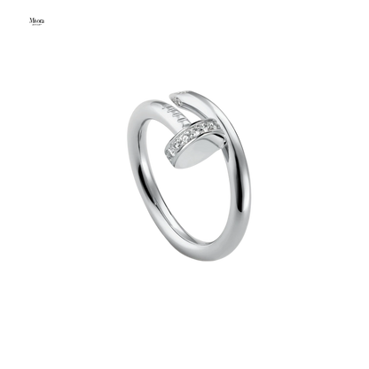 NAIL DELUXE RING | SILVER