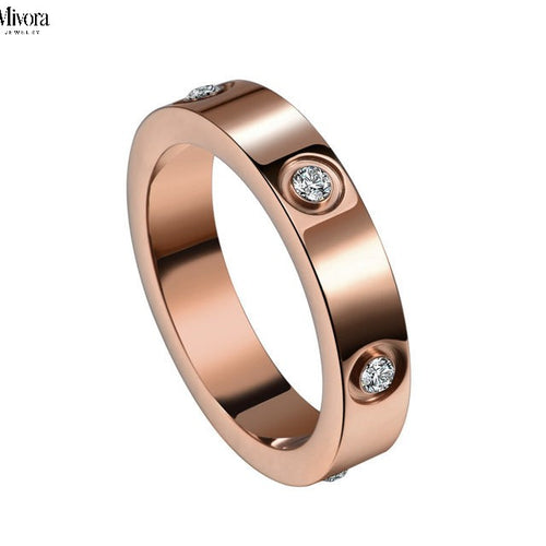 ETERNITY DELUXE RING | ROSE GOLD