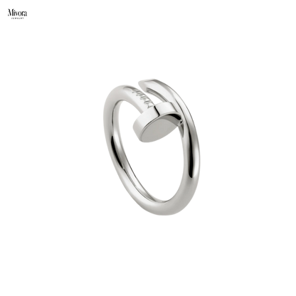 NAIL RING | SILVER