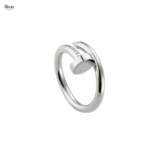 NAIL RING | SILVER